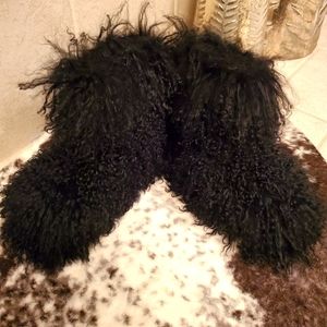 Ugg Mongolian Fur Boots
